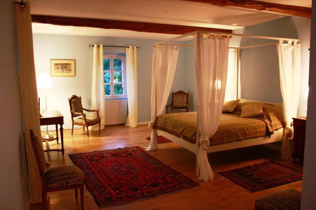 Chateau De Gargas Bed & Breakfast Gaudiès Rom bilde